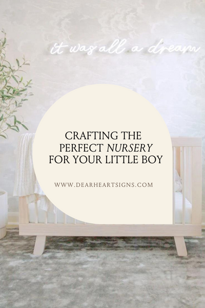 Crafting the Perfect Nursery for Your Little Boy
