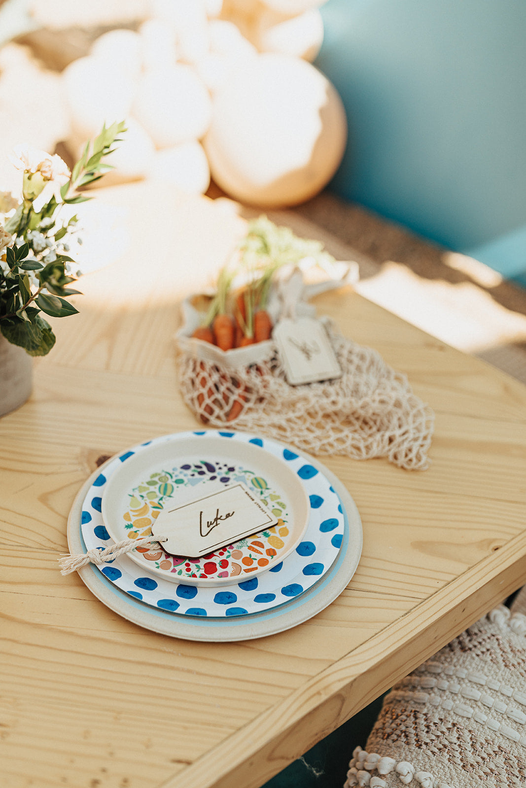 Farmer's Market Birthday Party Signage