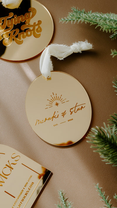 Business Logo Ornament - Various Shapes