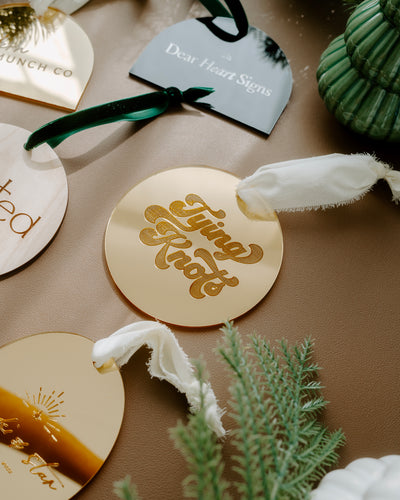 Business Logo Ornament - Various Shapes
