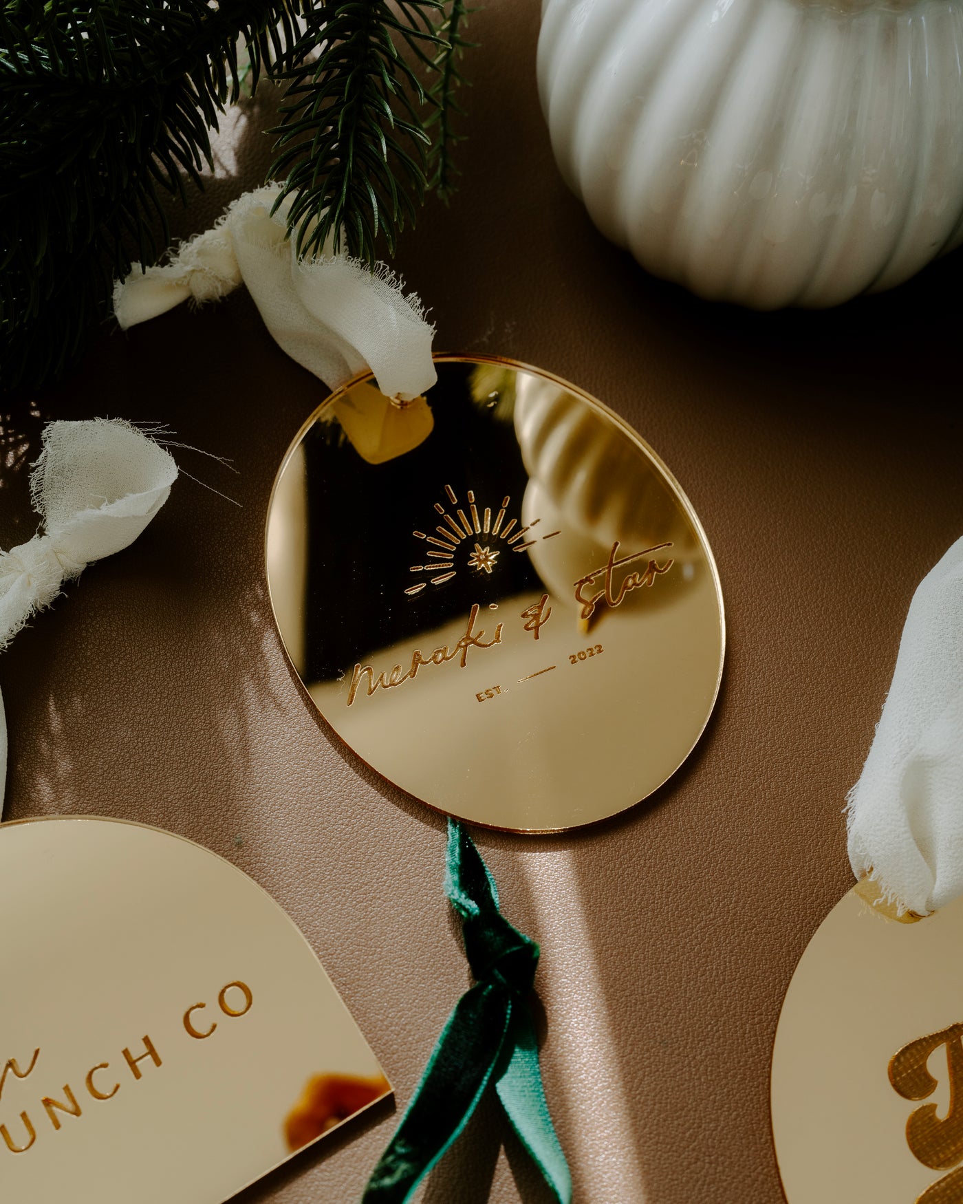 Business Logo Ornament - Various Shapes