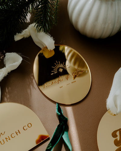 Business Logo Ornament - Various Shapes