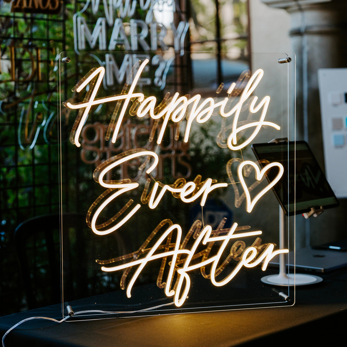 Happily Ever After Neon Sign