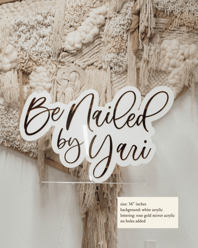 Double Layer Business Logo Sign - Upload Your Logo