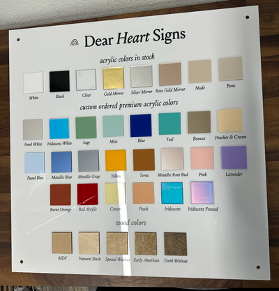 Round Business Logo Sign