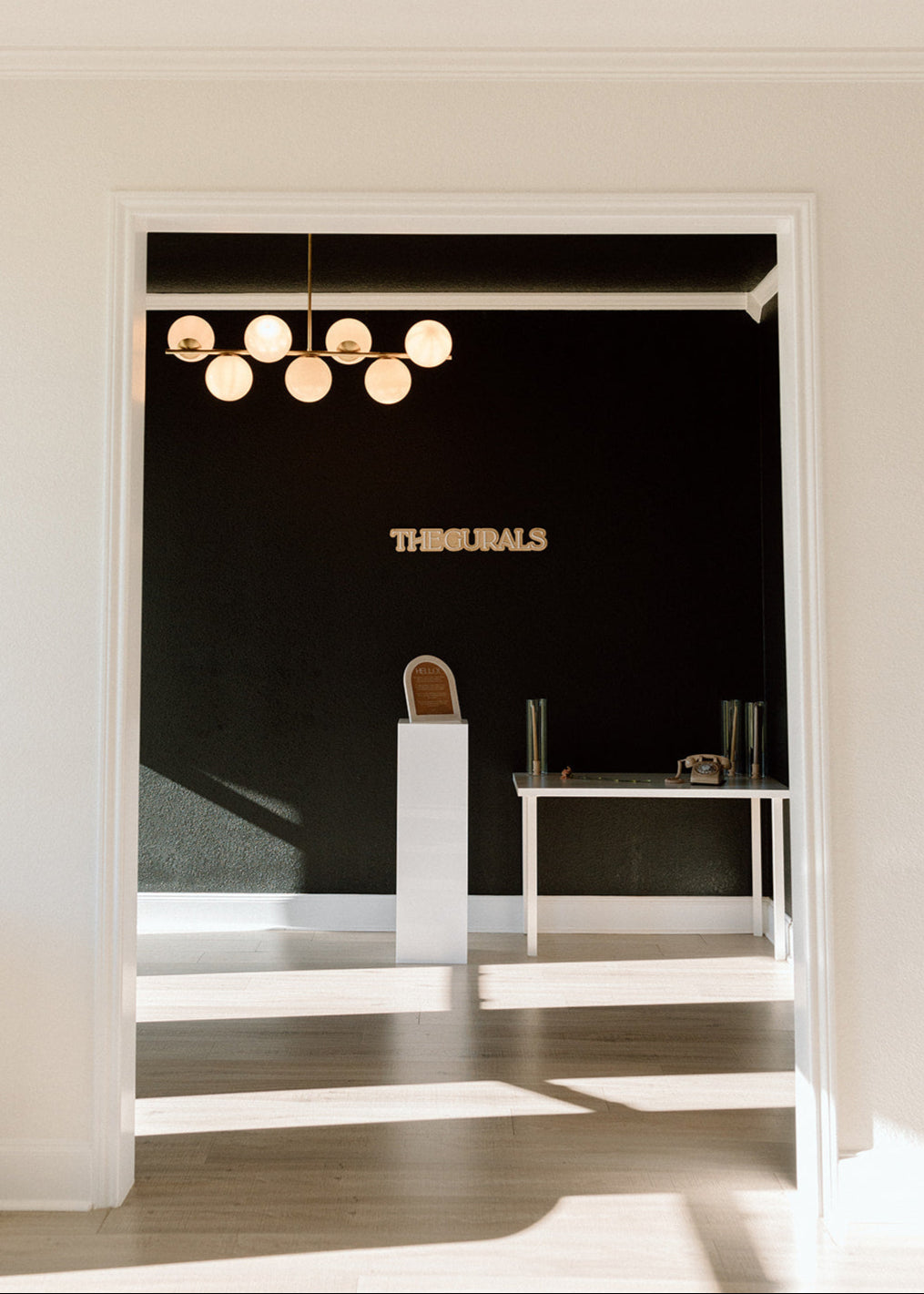 Modern Black and White Wedding