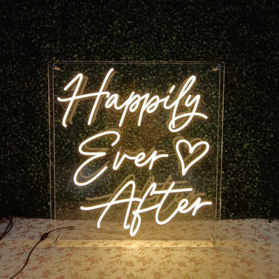 Happily Ever After Neon Sign