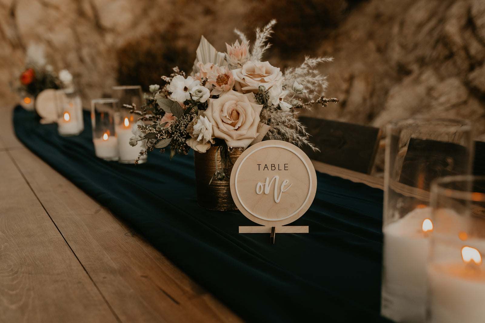 Joshua Tree Wedding Table Numbers