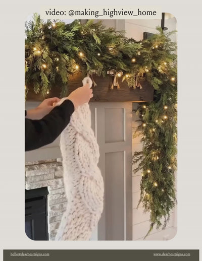 Personalized Stocking Name Tag