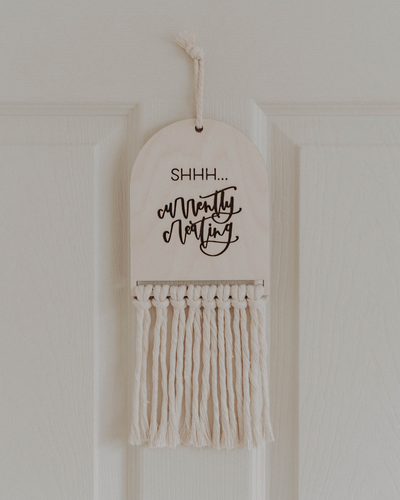 Shhh...currently creating Door Sign