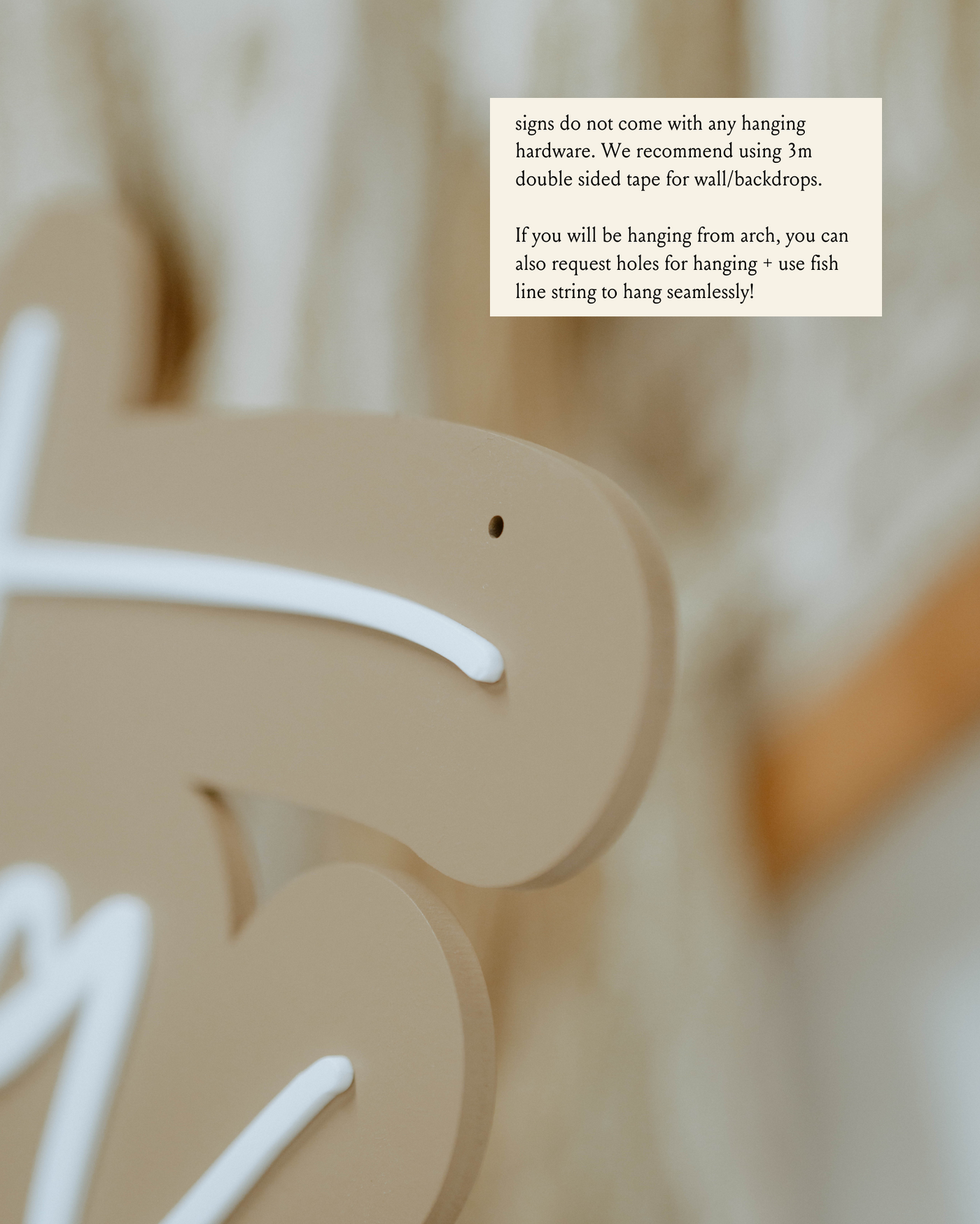 Double Layer Sign - Custom Phrase