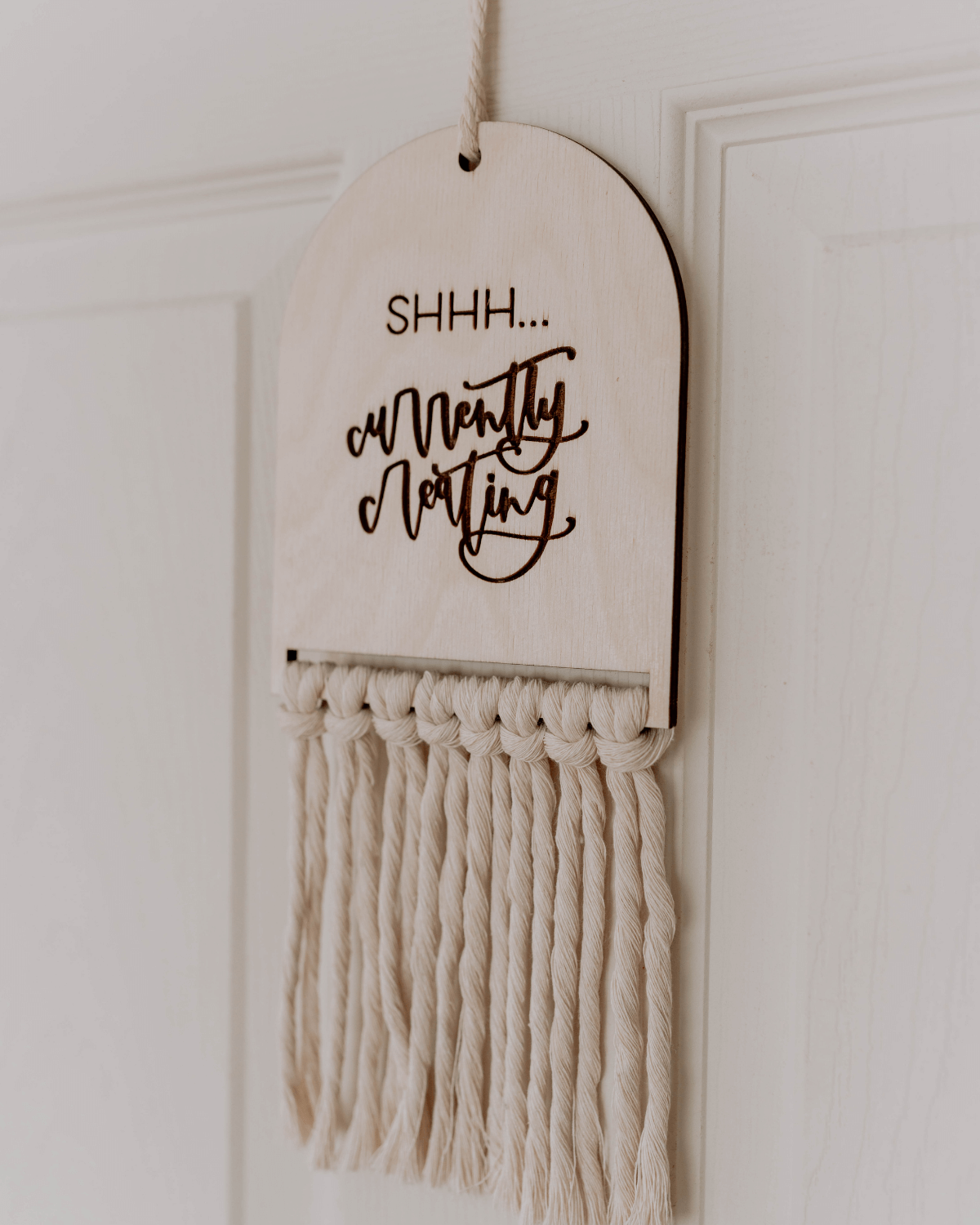 Shhh...currently creating Door Sign