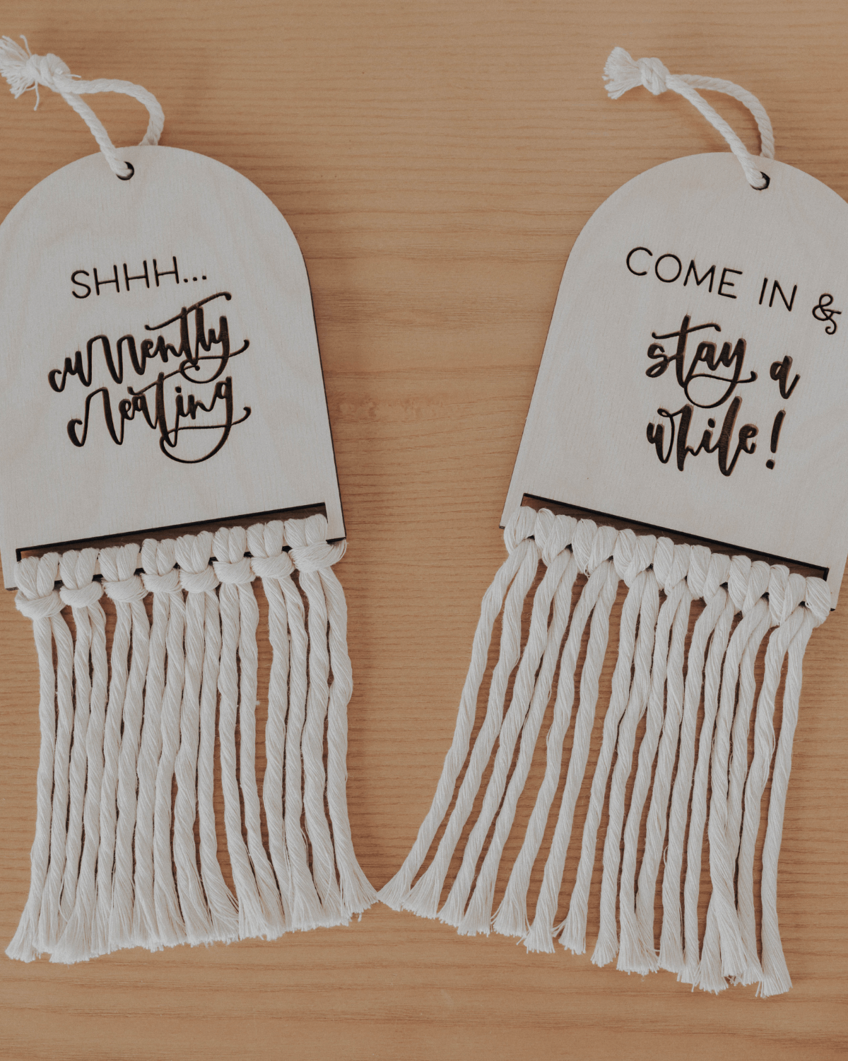 Shhh...currently creating Door Sign