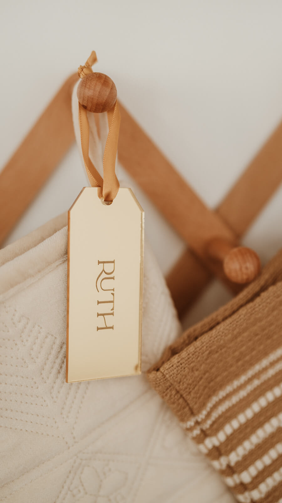 Personalized Stocking Name Tag