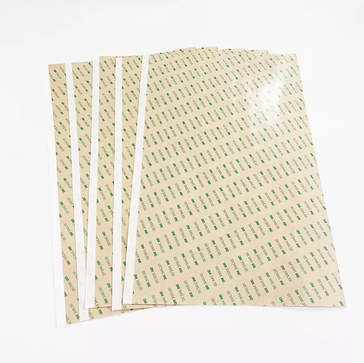 3M 9495LE Adhesive Transfer Tape 12x20" sheets 5-pack