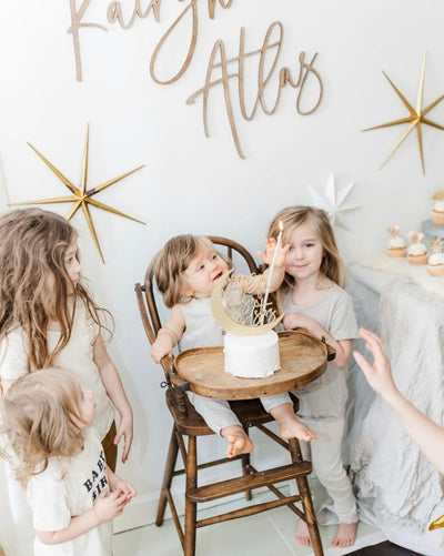Moon Of My Life My Sun and Stars Cake Topper