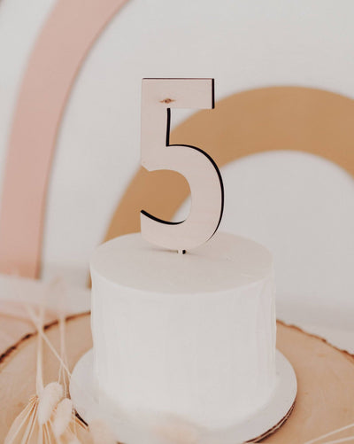 5 Birthday Cake Topper