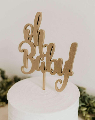 Oh Baby Cake Topper