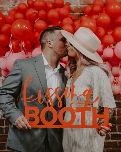 Kissing Booth Sign