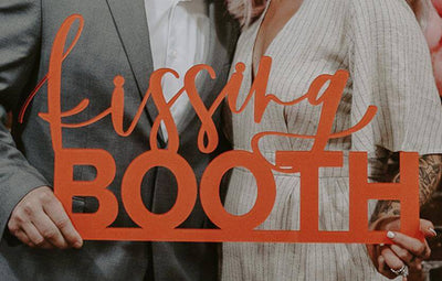 Kissing Booth Sign
