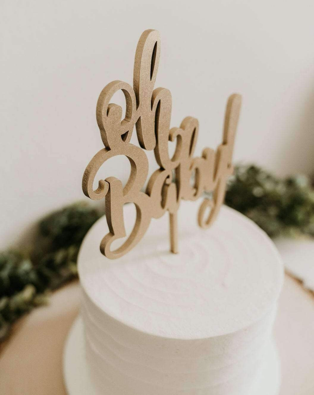 Oh Baby Cake Topper