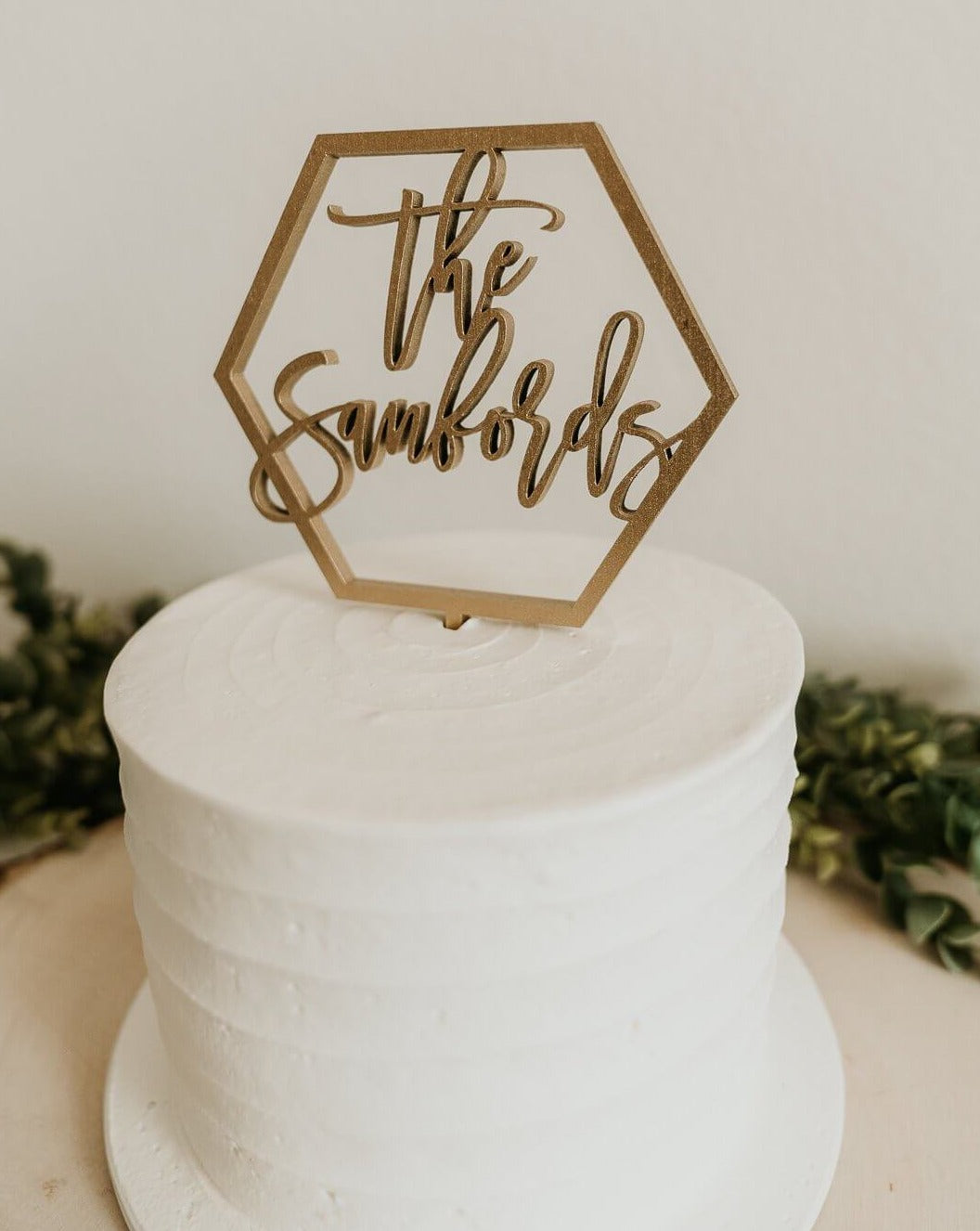 Personalised Acrylic Cake Topper,Choice Of Wording And Colours,Diamond  Shape