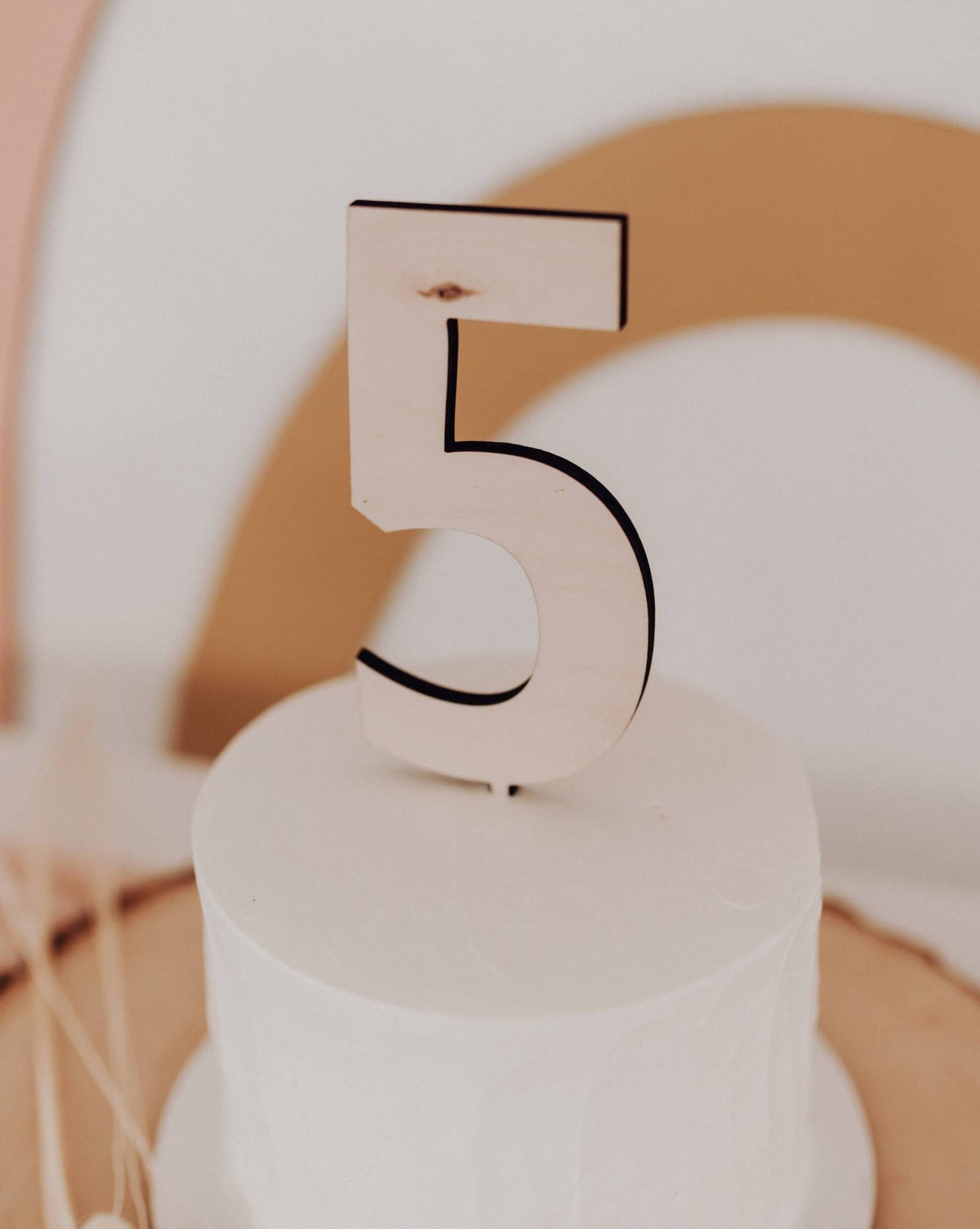 5 Birthday Cake Topper