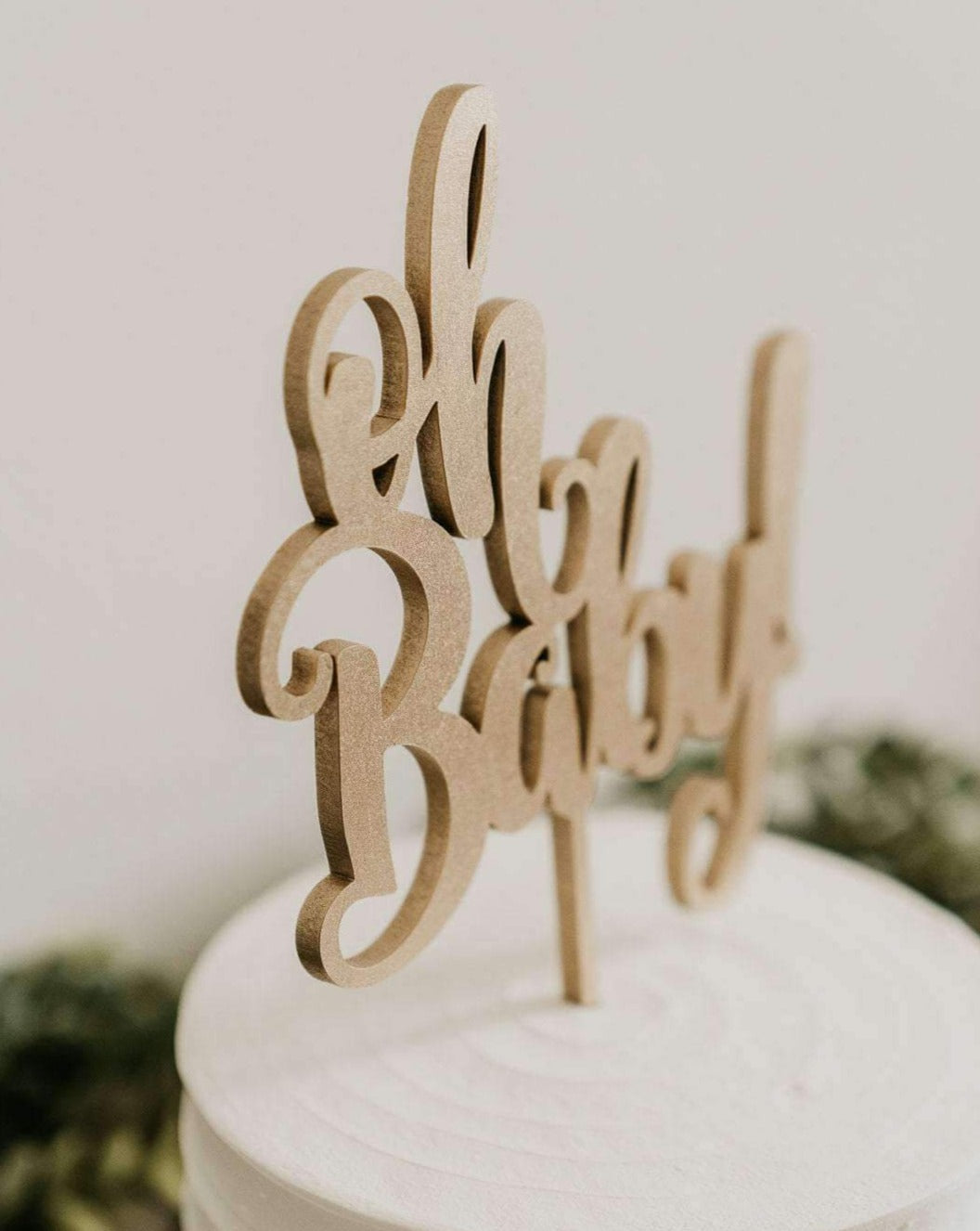 Oh Baby Cake Topper
