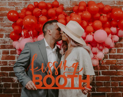 Kissing Booth Sign