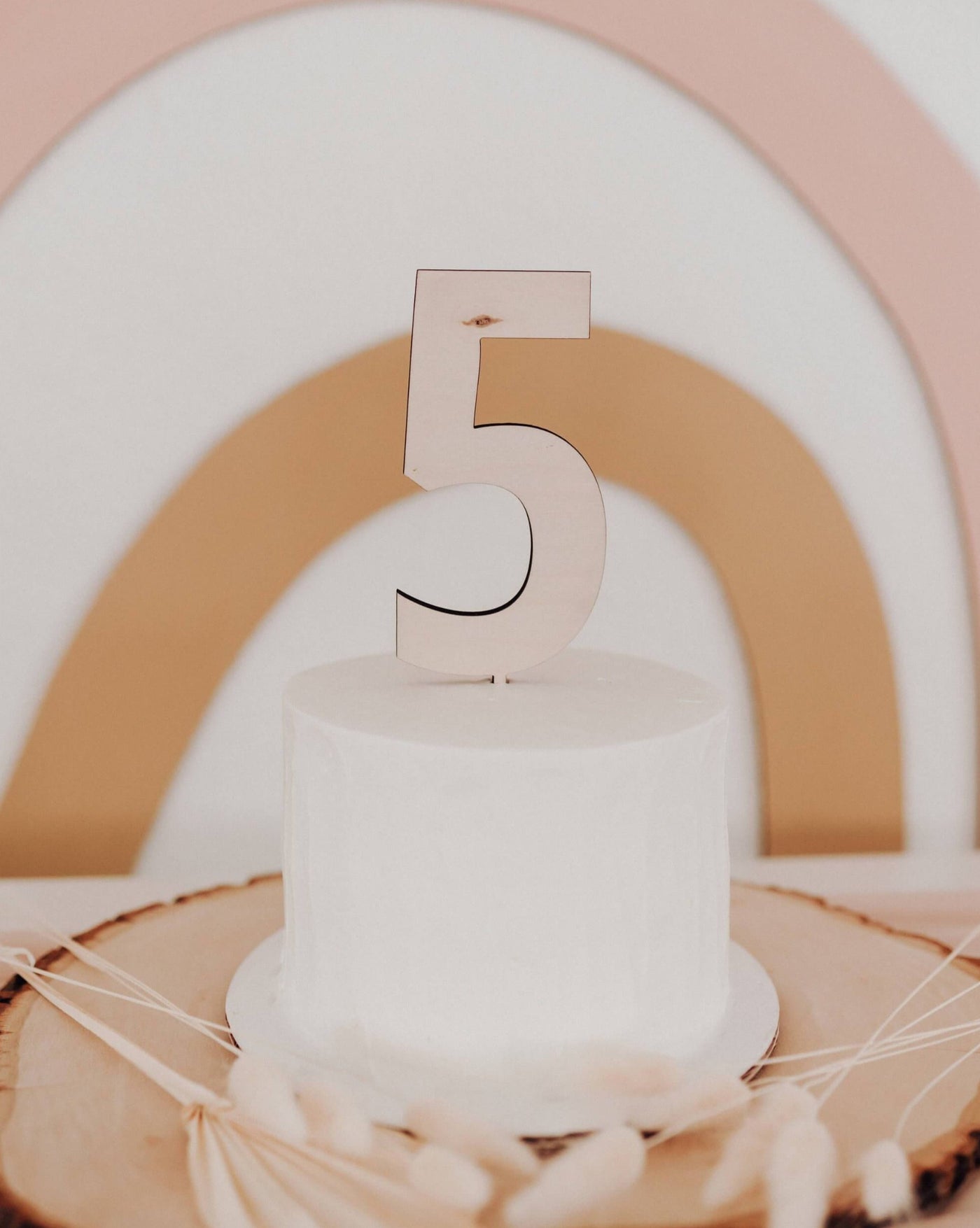5 Birthday Cake Topper