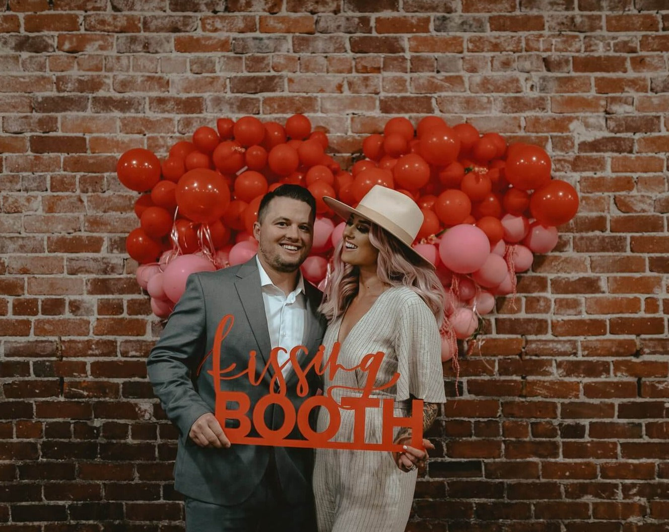 Kissing Booth Sign