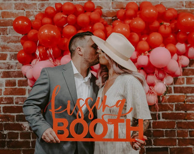 Kissing Booth Sign
