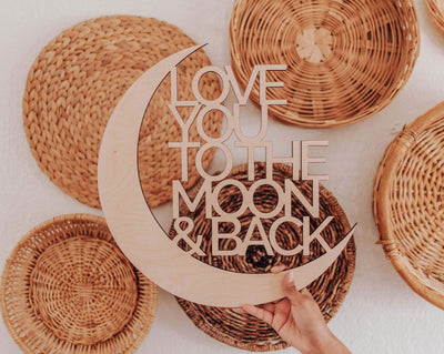 love you to the moon and back wall sign, backdrop sign, wall decor sign, wedding backdrop sign