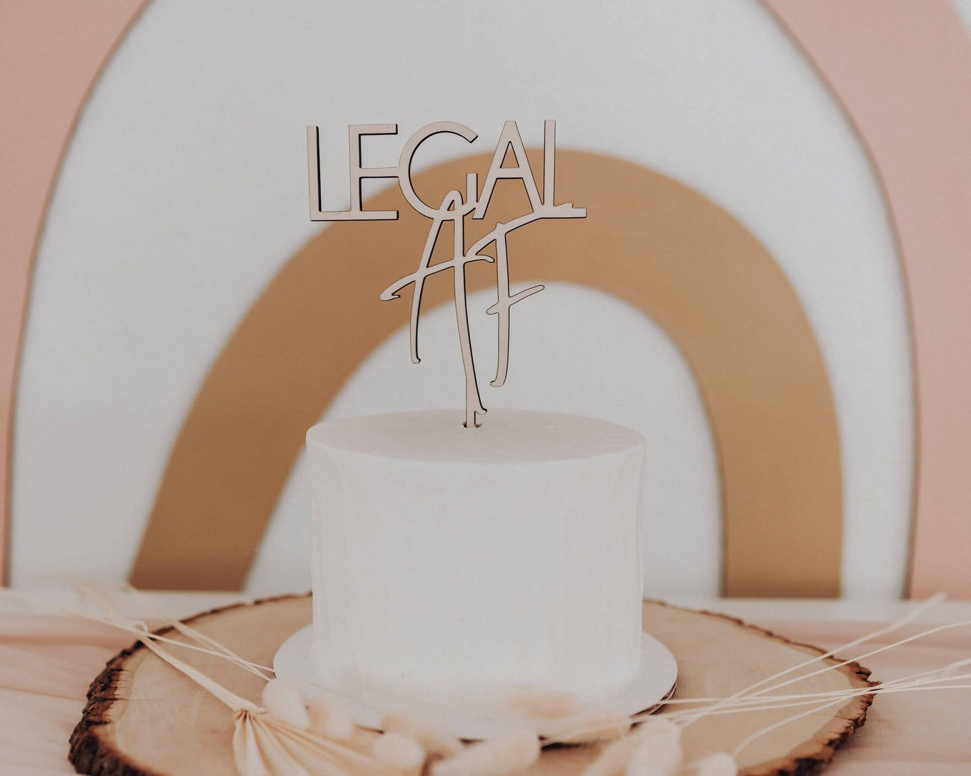 Legal AF Cake Topper