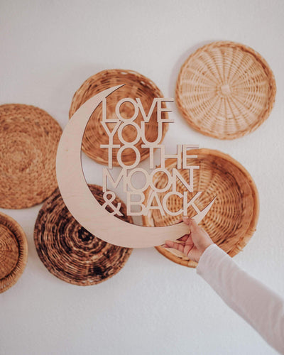 love you to the moon and back wall sign, backdrop sign, wall decor sign, wedding backdrop sign
