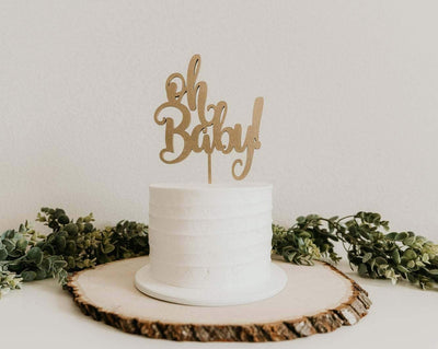 Oh Baby Cake Topper