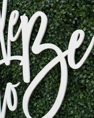 Bride to Be Laser Cut Sign