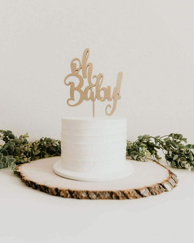 Oh Baby Cake Topper