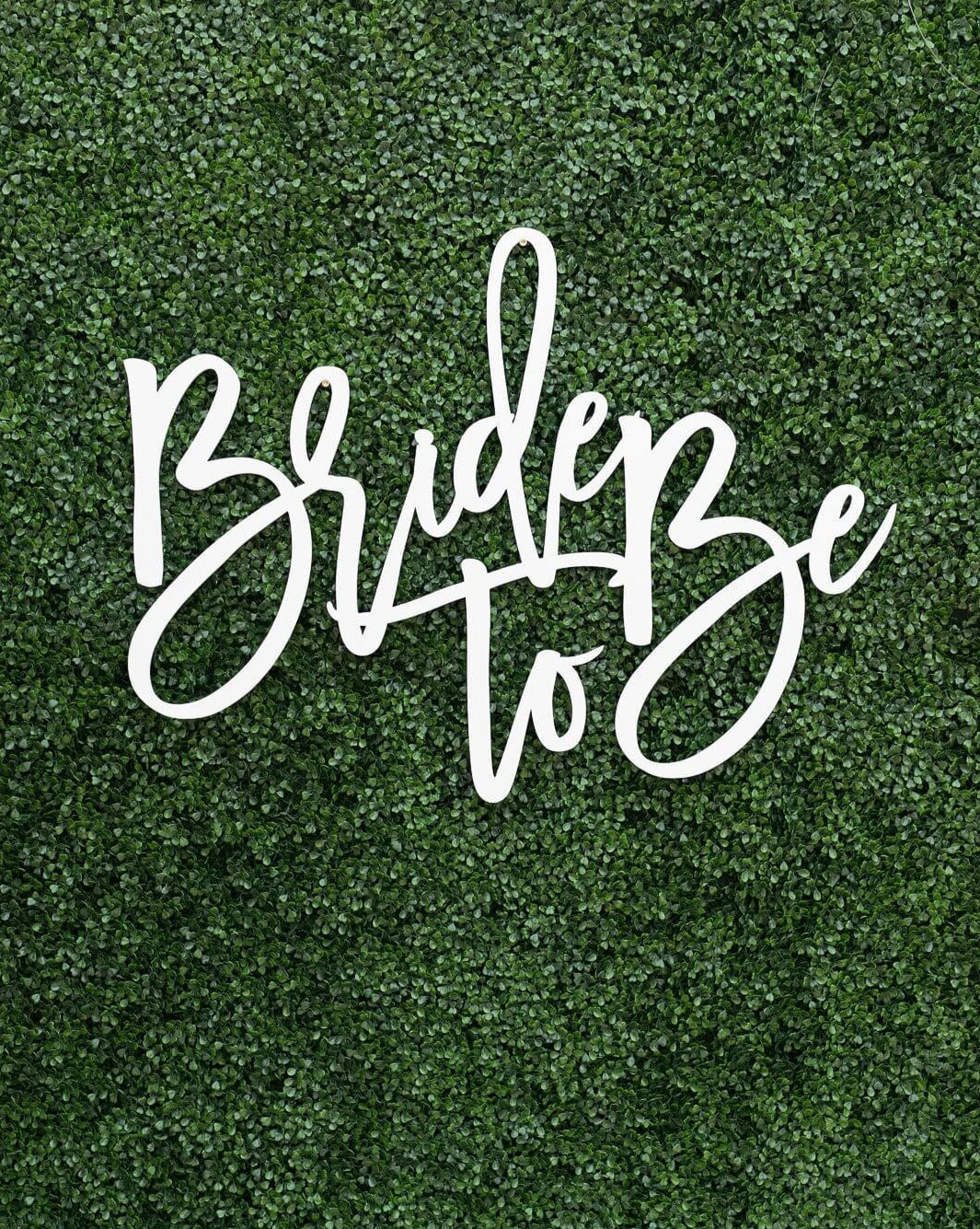 Bride to Be Laser Cut Sign