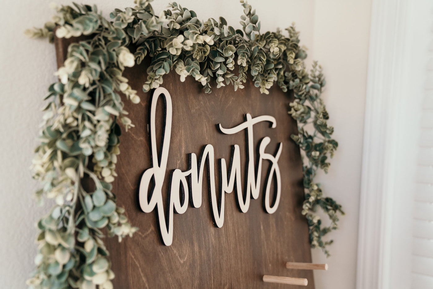 Donuts sign, Donuts wood sign, Donuts cutout for donut wall, donut wall decorations, donuts sign for wedding, donuts sign for party decor