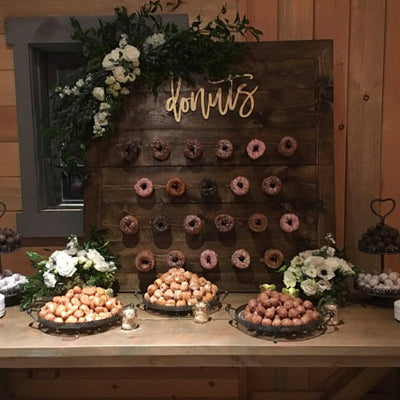 Donuts sign, Donuts wood sign, Donuts cutout for donut wall, donut wall decorations, donuts sign for wedding, donuts sign for party decor