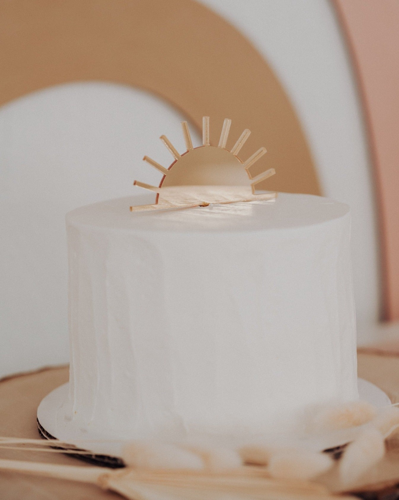 Sun Cake Topper