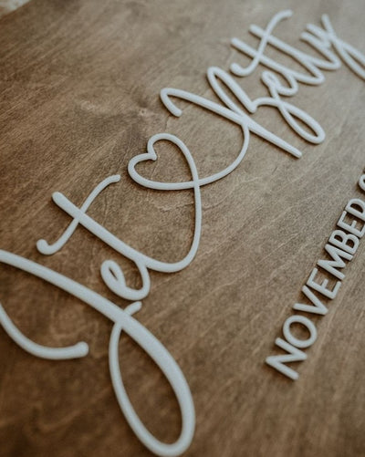 Wedding Date Sign, Wedding Signs, Welcome Wedding Sign, Wedding Signage, Wedding Decor, Wedding Ceremony Decor, Wooden Wedding Sign
